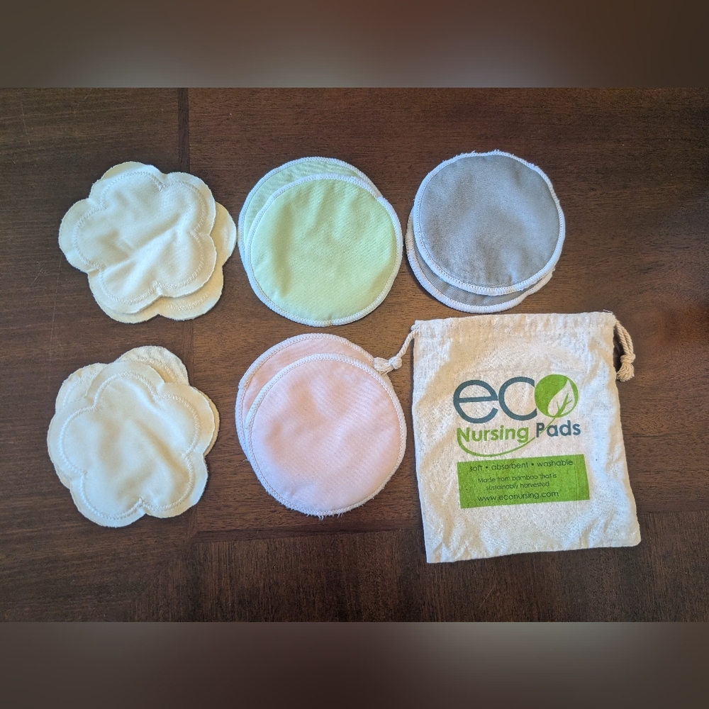 Eco Bamboo Reusable Nursing Pads